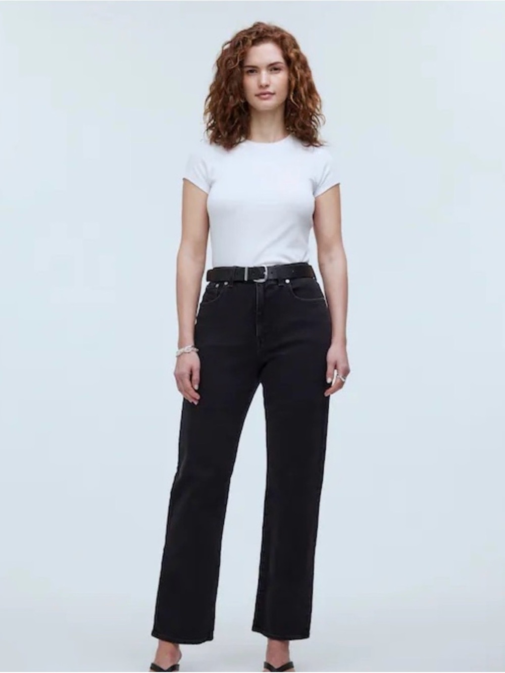 Madewell Curvy 90’s Straight Jeans